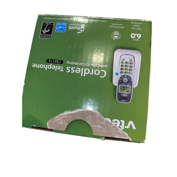 Vtech CS6114 DECT 6.0 1 Handset Cordless Telephone Phone - Picture 4 of 4